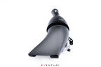 Eventuri GR Corolla carbon intake system installed on a Toyota GR Corolla, showcasing matte white finish and performance design.
