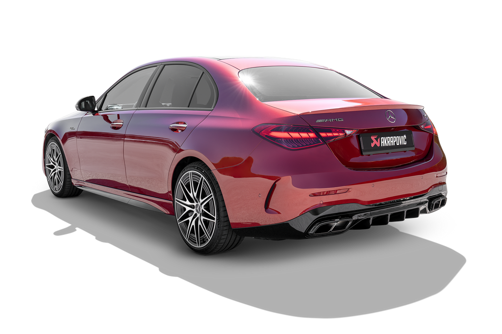 Akrapovic W206 / S206 AMG C63 / C43 Titanium Exhaust System - Slip-On Line