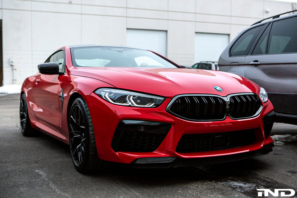 FC BMW 5x112 wheel spacers installed on BMW M6 hub centric flush wheel fitment