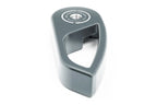Goldenwrench Blackline Performance BMW M E-Chassis hood latch handle in anthracite grey, interior car part for BMW M models.