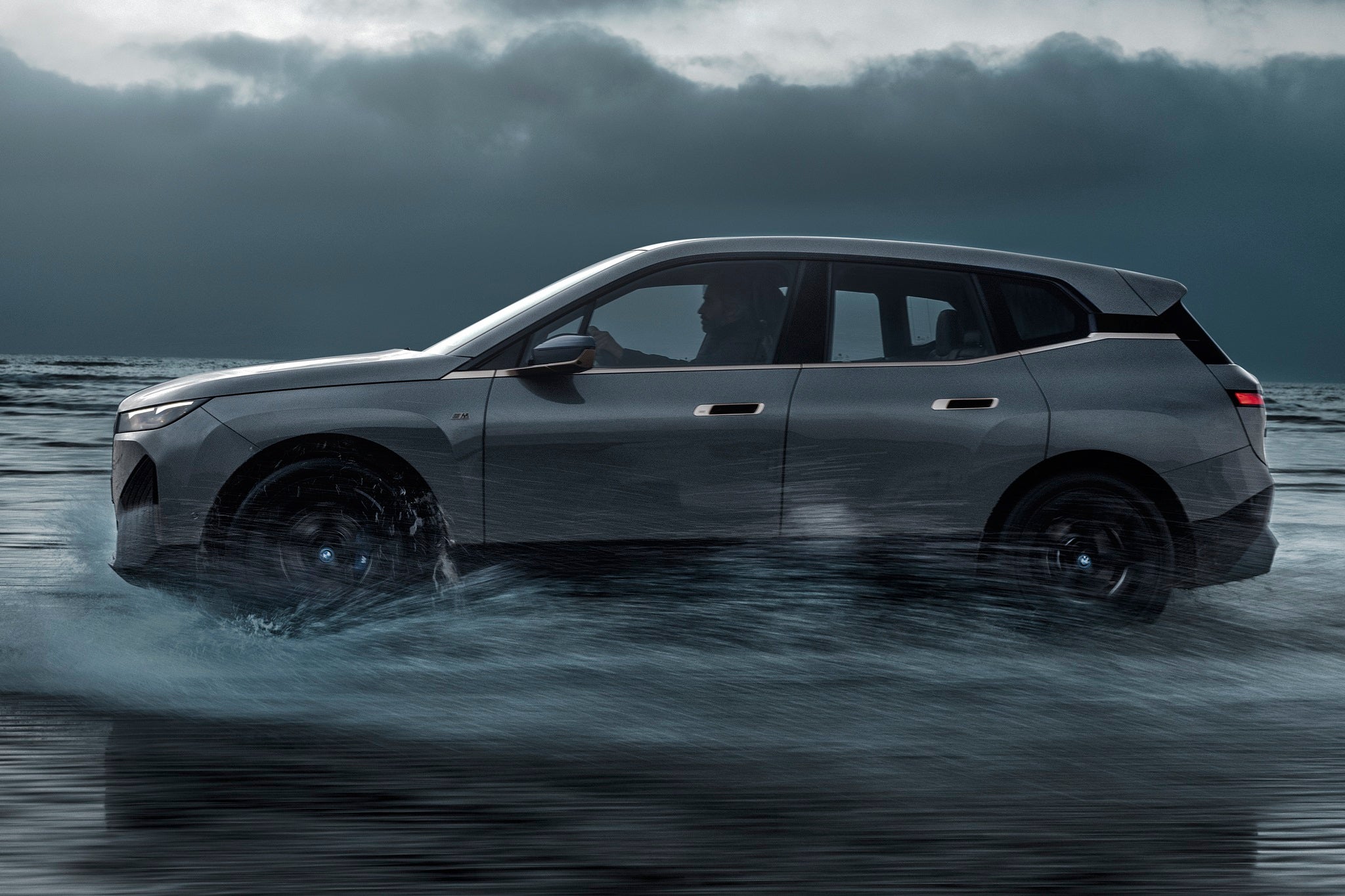 BMW I20 iX M60 Bronze M Fender Emblem