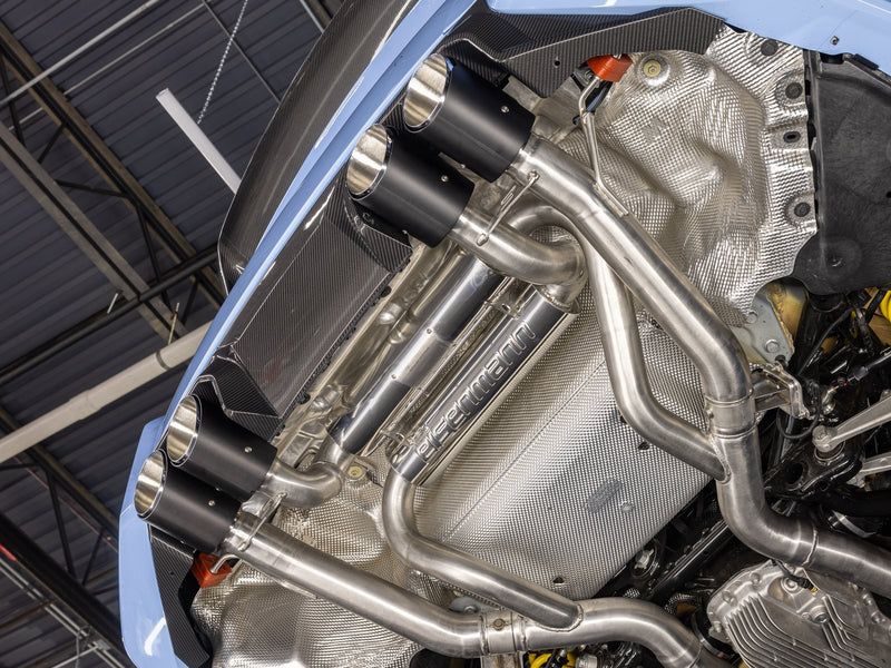 Eisenmann exhaust installed on a BMW G87 M2
