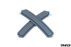 IND F74 2-Series Gran Coupe painted front reflector set, exterior auto parts on white background.