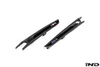 IND Carbon Side Marker Set for BMW F8X M3 and M4, exterior accessories with white background display