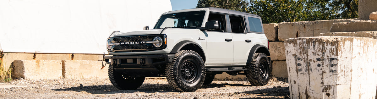 Ford Bronco on BBS TS-C flow formed wheels