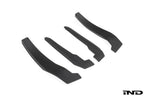Megachip G45 X3 splash guard set for BMW X3, exterior mud flaps with white background, OEM plus design.