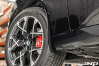 Megachip G45 X3 splash guard set installed on BMW G45 X3 exterior body panels for factory fitment.