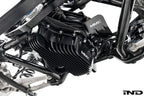 MMX Performance G8X M2/M3/M4 differential track pack with high-capacity baffled billet aluminum sump on white background