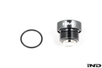 MMX Performance magnetic differential oil drain plug for BMW, M22x1.5 size, with a white background showing the product.