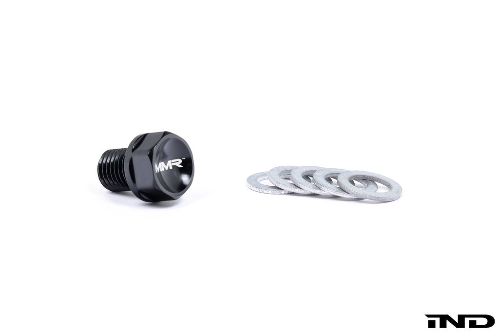 MMX Performance magnetic oil sump drain plug with M12x1.5 thread, designed for vehicle oil pan drainage.