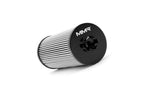 MMX Performance BMW S58 stainless steel oil filter for high-performance engine maintenance, durable and reusable.