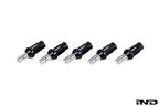 MMX Performance BMW wheel stud kit with M14x1.25 conical seat, shown on a white background, for vehicle wheel installation.