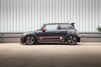 MMX Performance lowering springs installed on MINI R56 Cooper S with 30mm drop improved stance and reduced wheel gap
