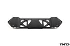 MMX Performance BMW F8X Underbody Chassis Brace on a white background, precision CNC machined from billet 6061-T6 aluminum to increase exhaust clearance, improve chassis rigidity, and provide a direct OEM-fit installation for the F87 M2, M2 Competition, F80 M3, and F82/F83 M4.