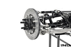 MMX Performance G8X rear 370x24mm carbon ceramic rotor conversion for M2, M3, M4, showing white background and rotor details.