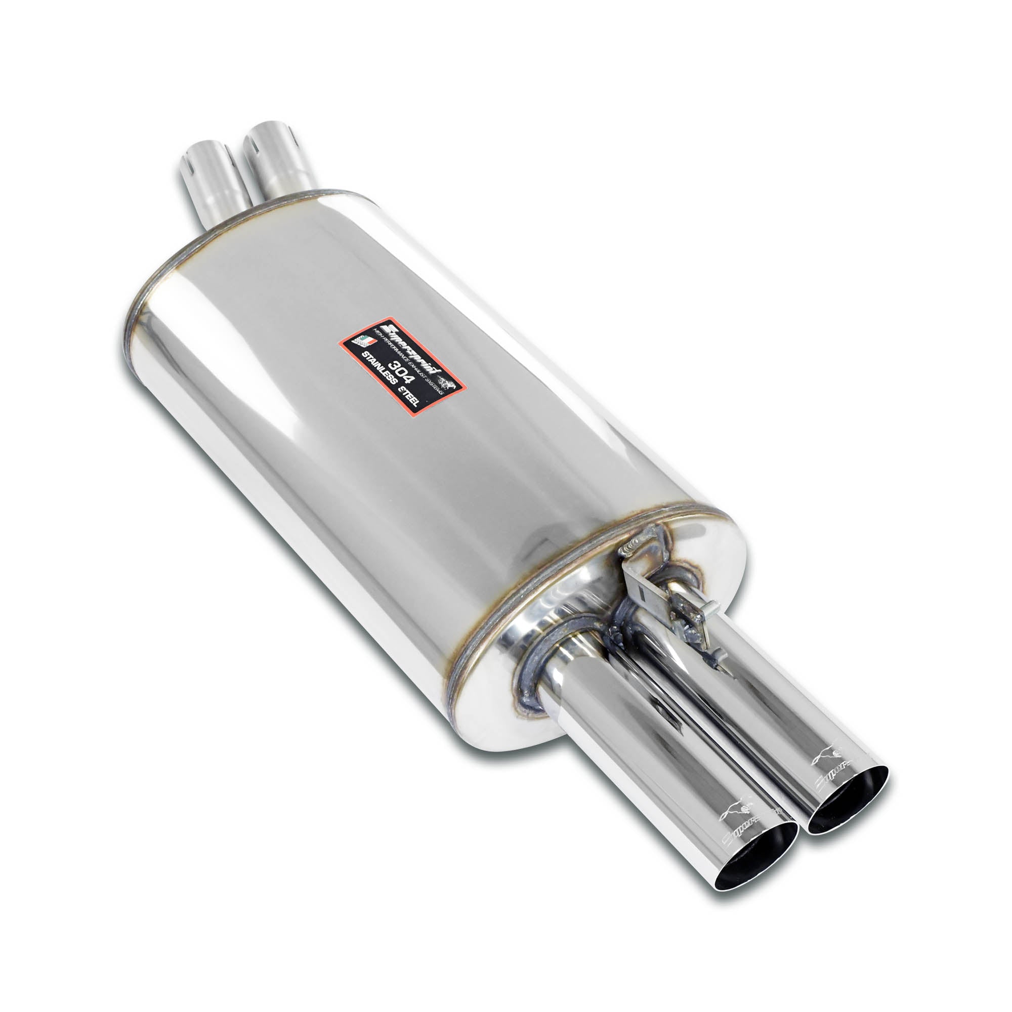 Supersprint E30 Rear Muffler for S54 / Euro S50 / S52 Conversion