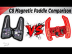 JQ Werks MadTrace magnetic shift paddles installed in C8 Corvette steering wheel video