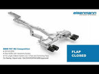 Eisenmann BMW F87 M2 Competition Valved Exhaust Sound Clip and Exhaust Note Demonstration
