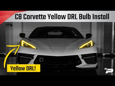 Motorsport+ C8 Corvette Race Style DRL LED Module Set - Yellow / Amber / Red / Blue