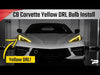 Motorsport+ C8 Corvette Race Style Yellow DRL LED Module Set