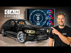 CANchecked display installed BMW F90 M5 interior OEM fit