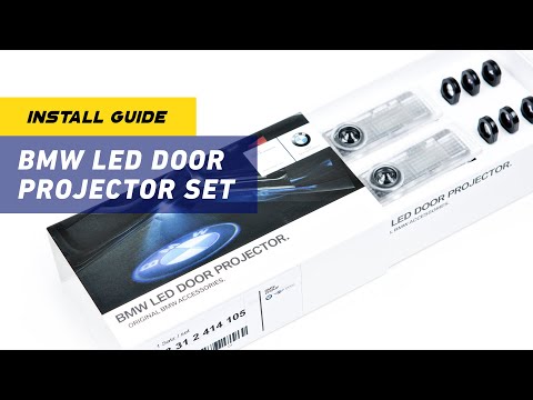 BMW LED Door Projector Light Kit - 50mm