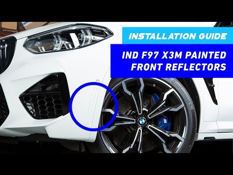 IND F9x X3M & X4M / G0x X3 & X4 Painted Front Reflector Set