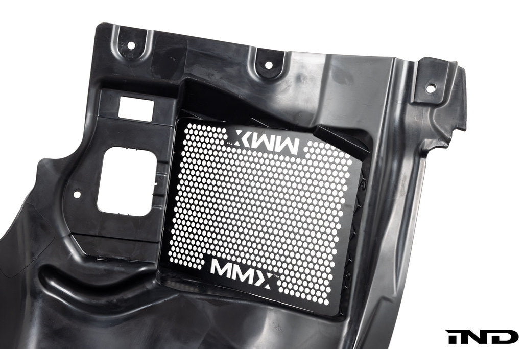 RKP G8X M2 M3 M4 Enhanced Clearance Front Liner Set V2 for exterior wheel arch protection, white background image