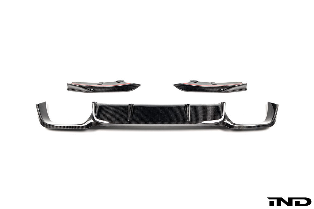 TREVORA carbon rear diffuser for the BMW F97 X3M
