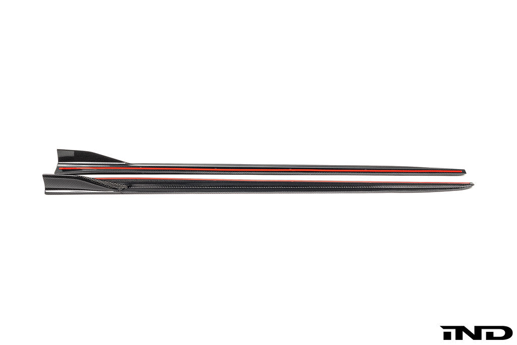 TREVORA carbon side skirt set for the BMW F97 X3M and F98 X4M