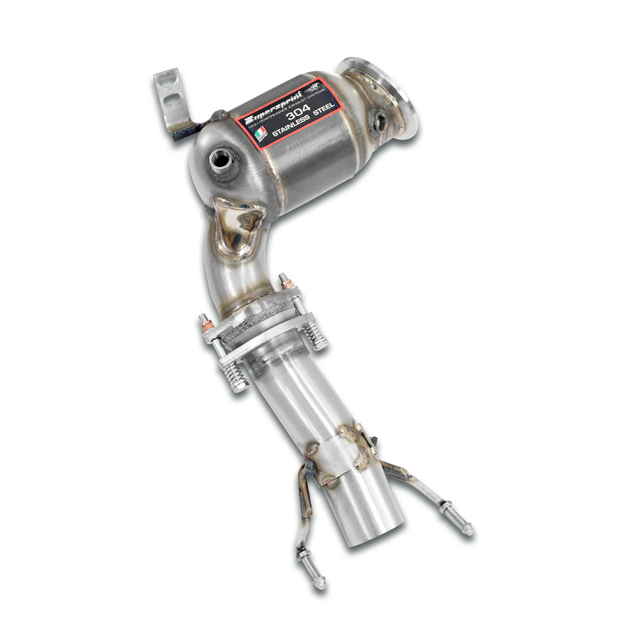 Supersprint BMW U10 X2 Turbo downpipe kit + Metallic catalytic converter