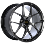 BBS 992 Carrera FI-R 20 and 21-inch staggered alloy wheels set, featuring sleek silver finish and multi-spoke design.