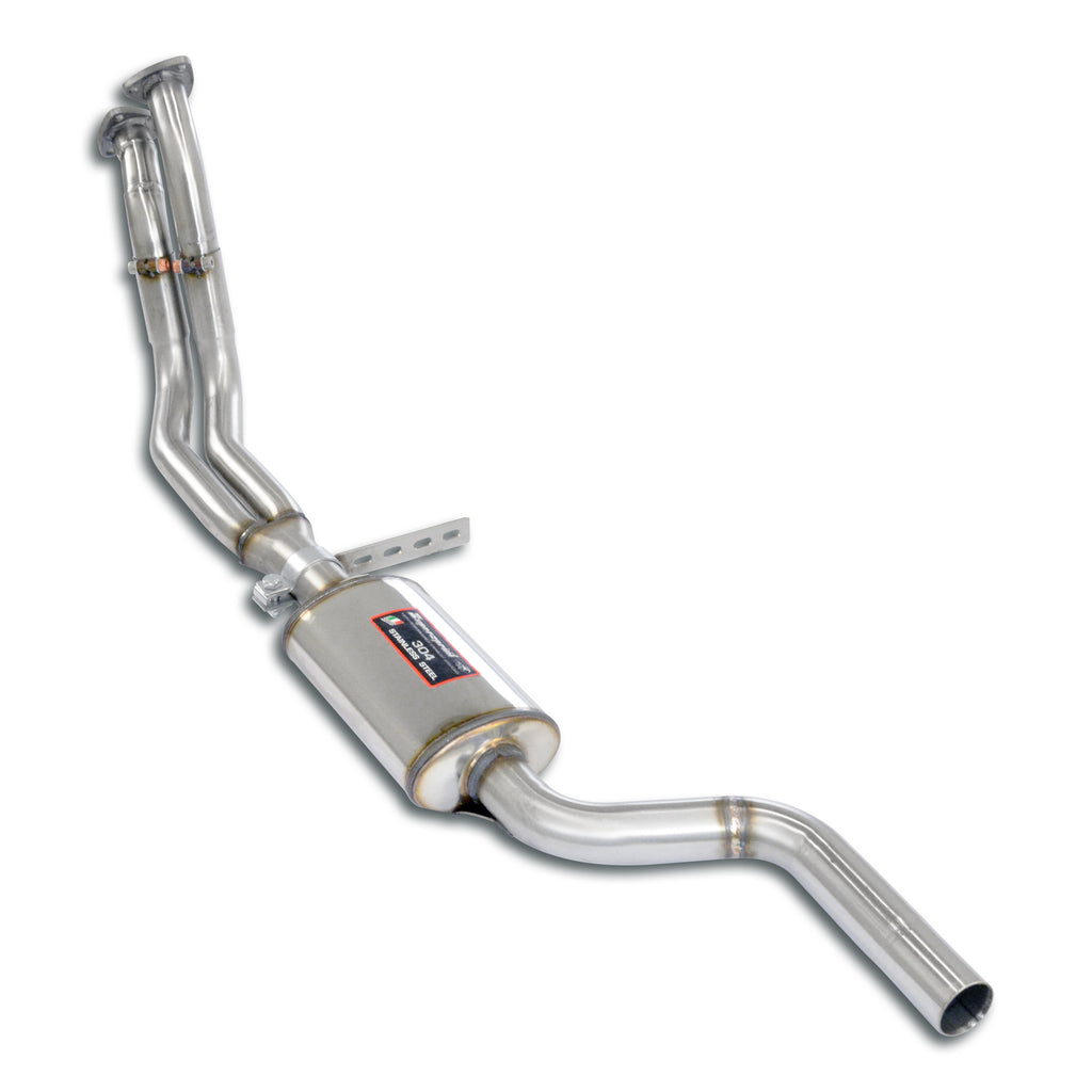 Supersprint Alfa Romeo 1750 / 2000 Front Exhaust - Resonated "Narrower Bend Layout"