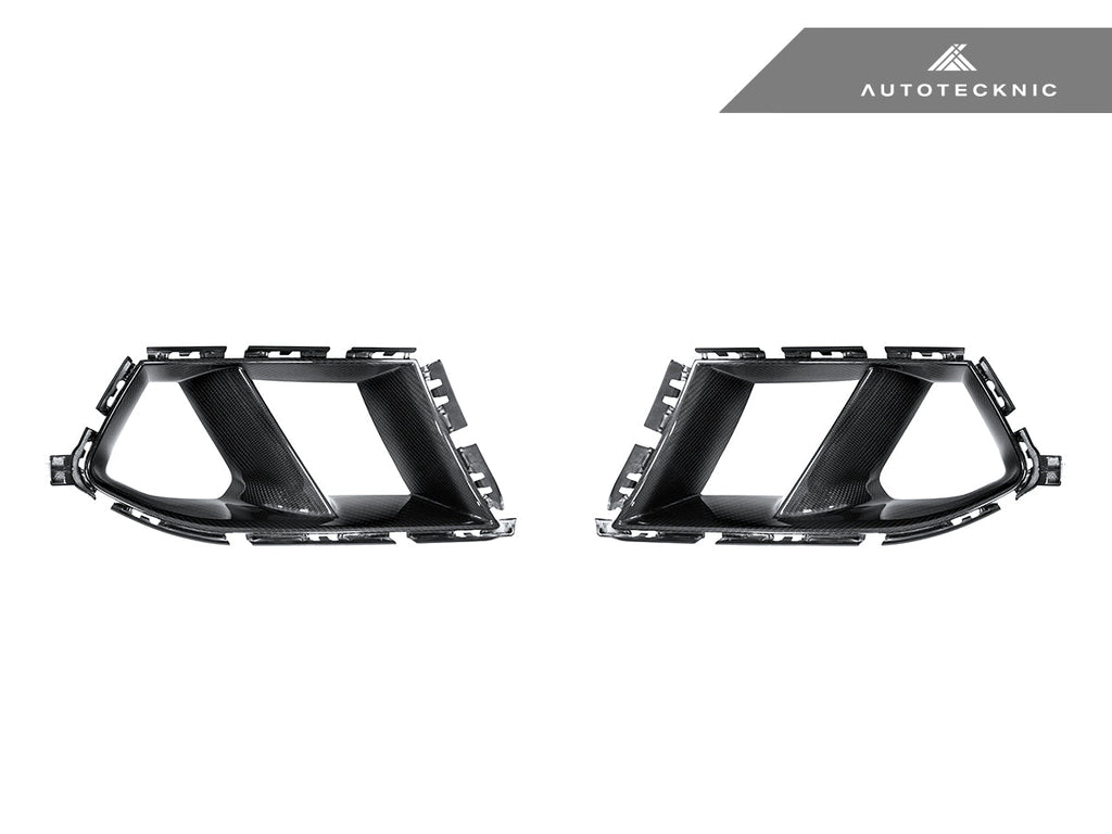 AutoTecknic G8X M3 / M4 Dry Carbon Front Bumper Vent Set