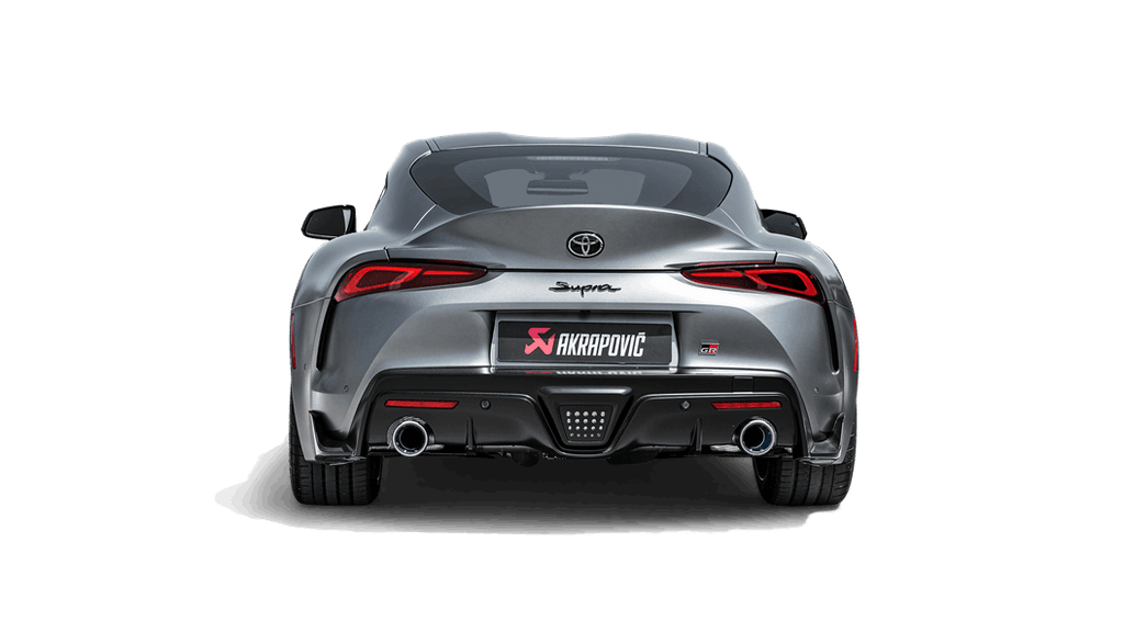 Akrapovic a90 supra evolution exhaust system w tips titanium - iND Distribution