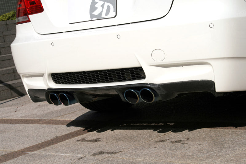 3d design e92 e93 m3 carbon fiber rear diffuser - iND Distribution