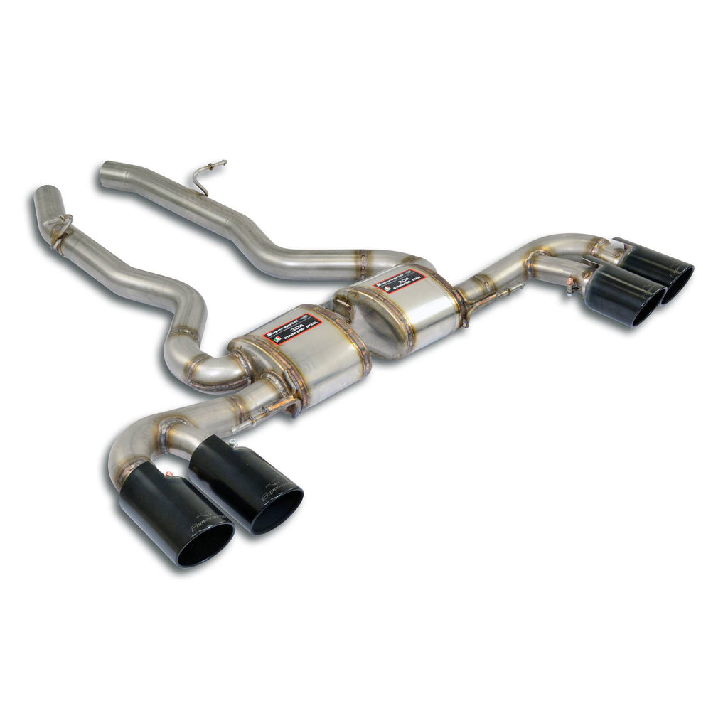 Supersprint BMW G02 X4 Rear Exhaust "Race" Right Oo90 + Left Oo90 "Gun Metal Grey"