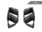 AutoTecknic G8X M3 / M4 Dry Carbon Front Bumper Vent Set