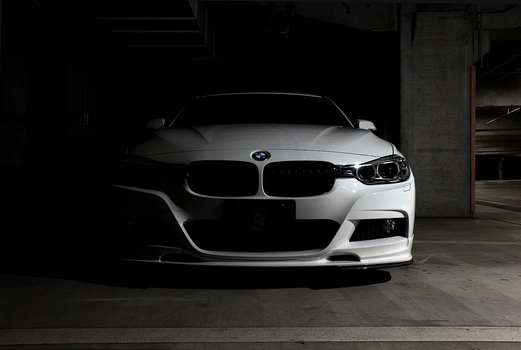 3d design f30 f31 m sport front lip spoiler - iND Distribution