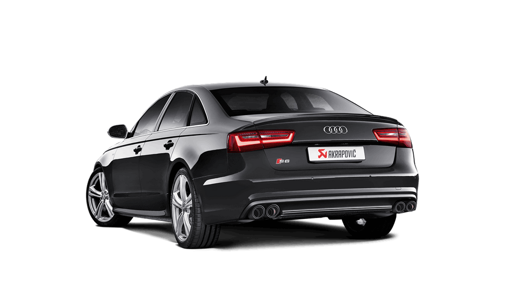 Akrapovic audi c7 s7 sportback evolution exhaust system w carbon tips titanium - iND Distribution