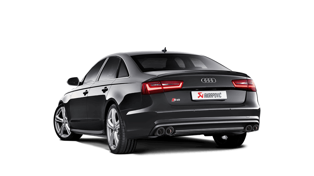 Akrapovic audi c7 s7 sportback evolution exhaust system w carbon tips titanium - iND Distribution