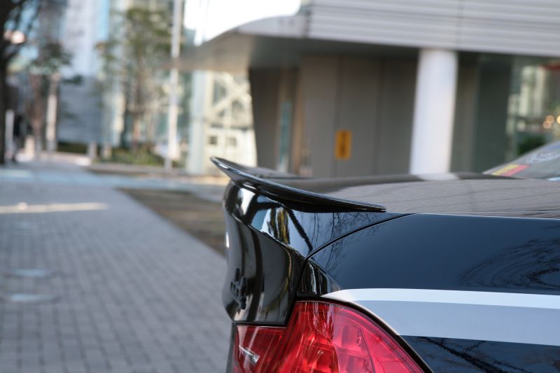 3d design e90 carbon fiber trunk spoiler - iND Distribution