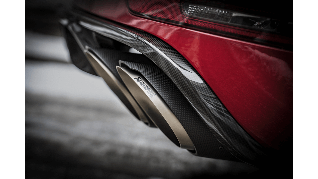 Akrapovic 95b macan gts evolution exhaust system titanium w tip set - iND Distribution