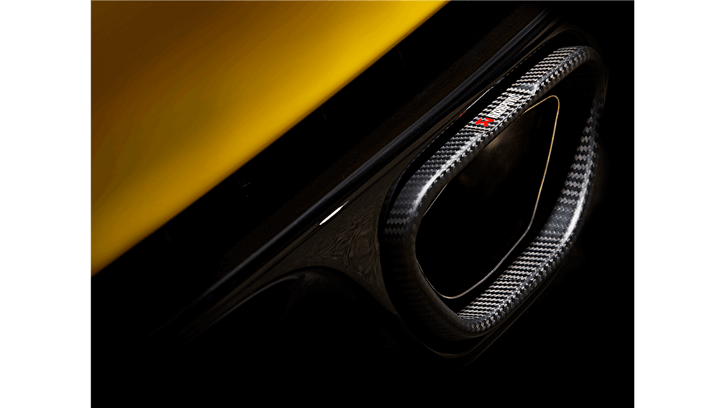 Akrapovic renault megane coupe rs evolution exhaust system w carbon tail pipe set titanium - iND Distribution