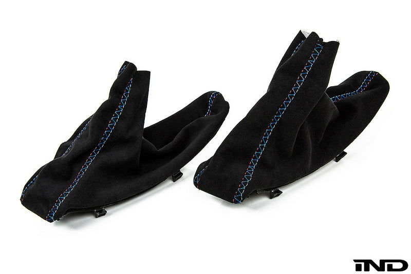 iND f8x m3 m4 tri stitch alcantara e brake boot - iND Distribution