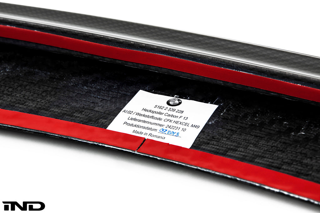 Carbon Fiber Trunk Spoiler PSM High Kick Style - BMW F06 F13 M6 –  VorteqCarbon