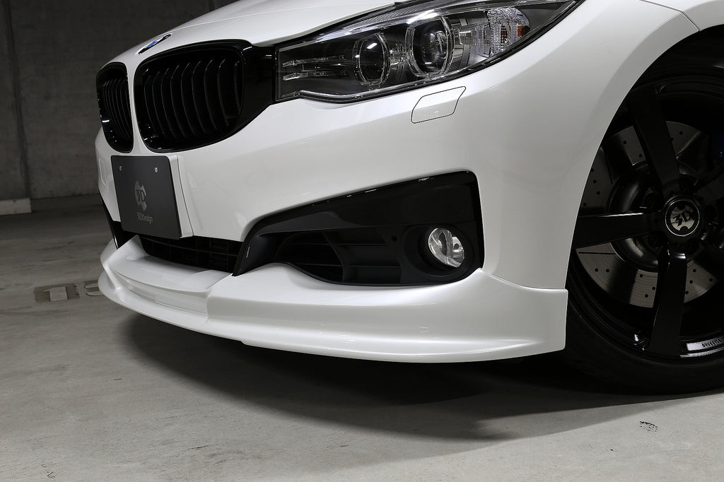 3d design f34 gt sport front lip spoiler - iND Distribution