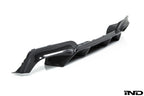 3d design f06 f12 f13 m6 carbon fiber rear diffuser set - iND Distribution