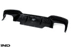 3d design f06 f12 f13 m6 carbon fiber rear diffuser set - iND Distribution