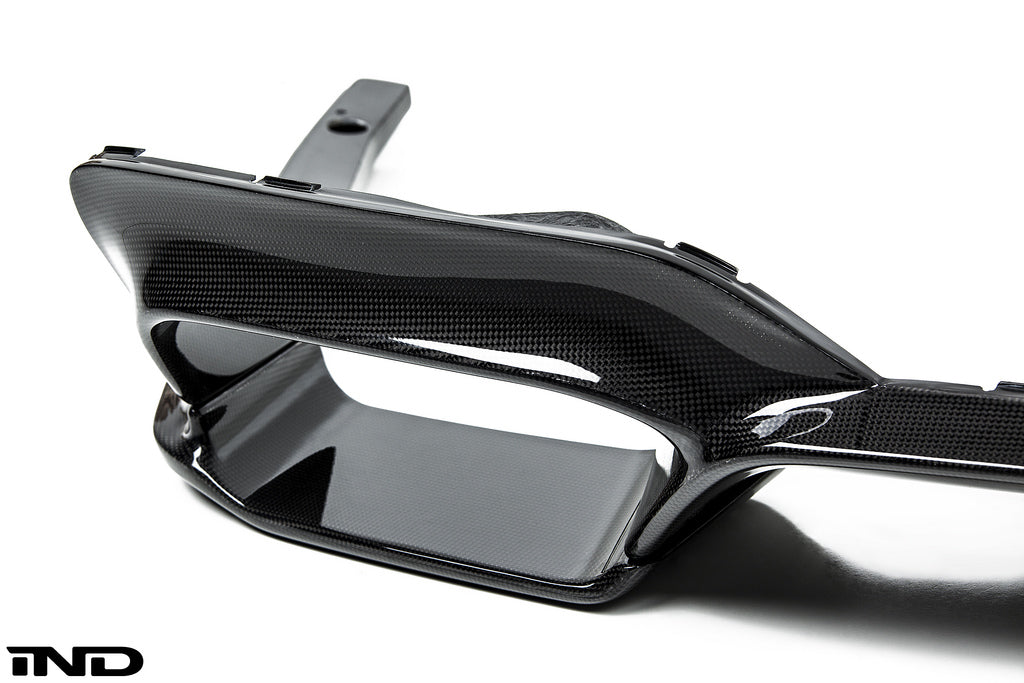 3d design f06 f12 f13 m6 carbon fiber rear diffuser set - iND Distribution